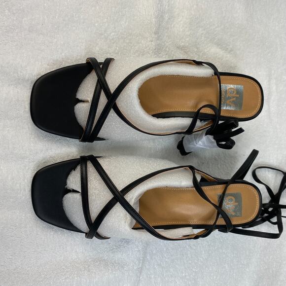 DV Dolce Vita Womens Sandals 11 Haze Strappy Lace Block-Heel Dress - Picture 3 of 11